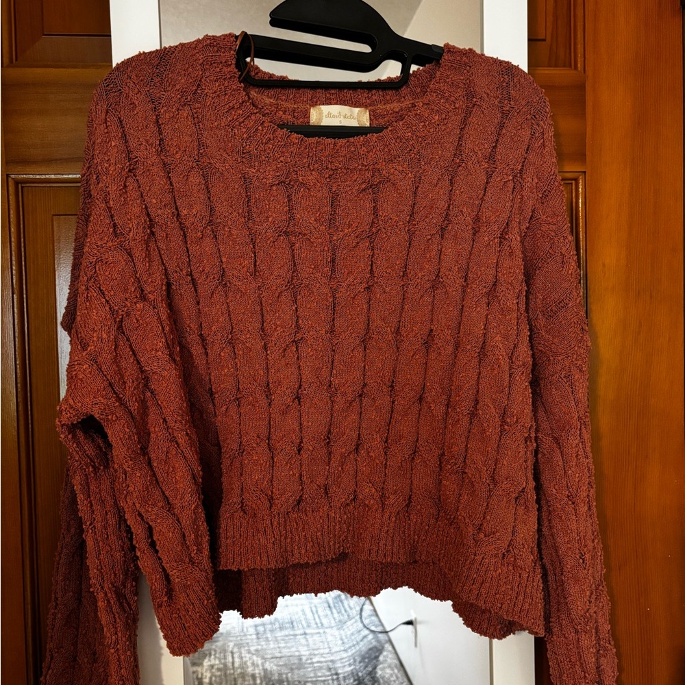 Women's Rust Sweater